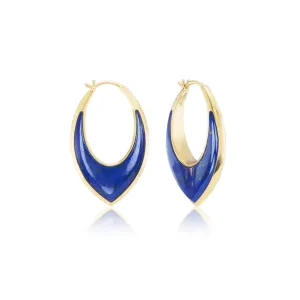 Stardust Inlay Hoops