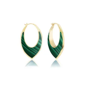 Stardust Inlay Hoops