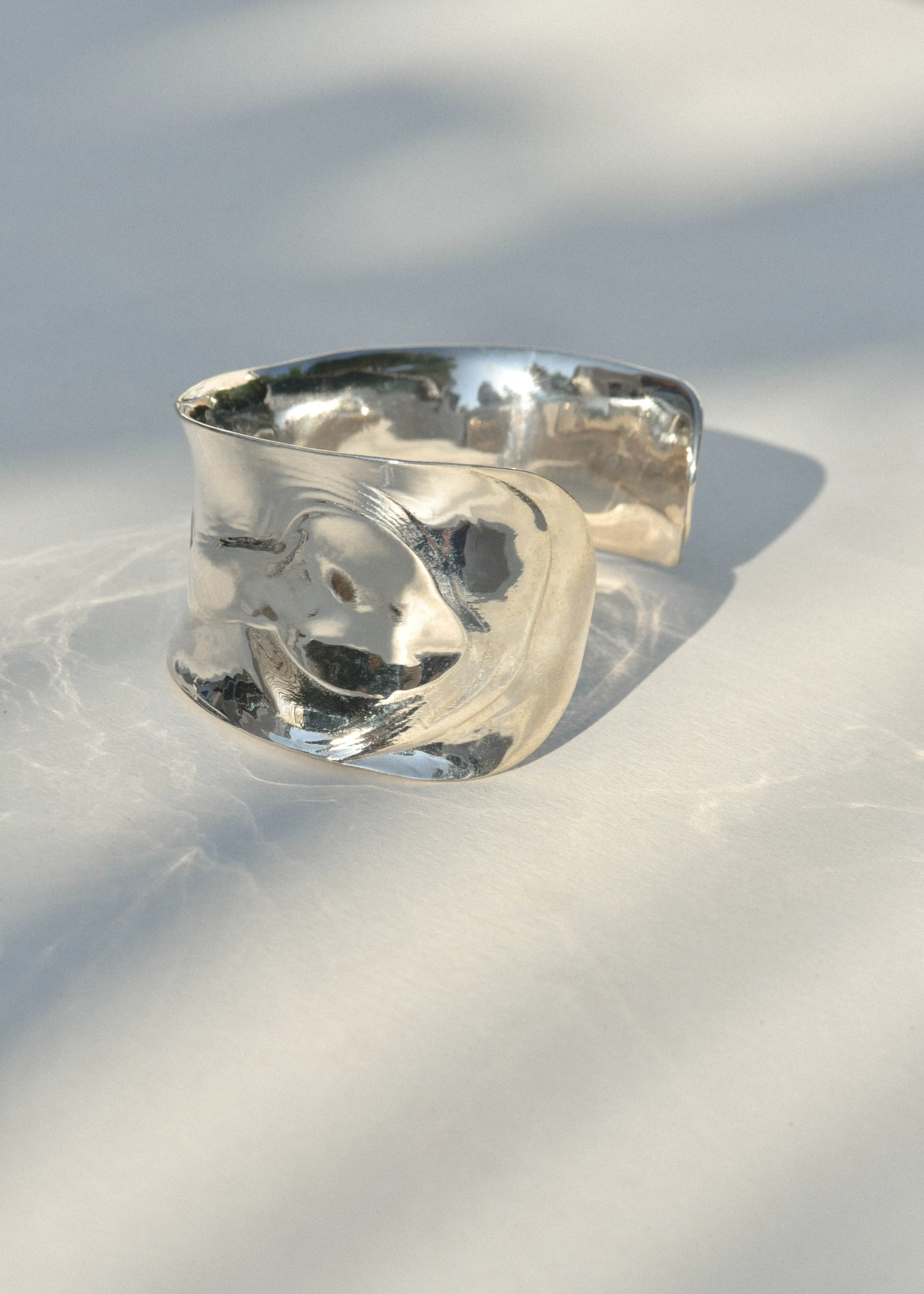 Sterling Silver Anticlast Cuff