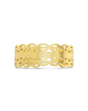 Sterling Silver Intertwined Band Ring