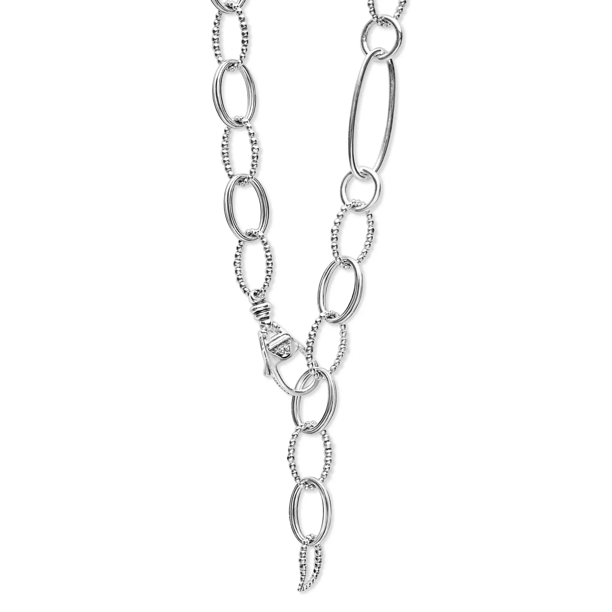 Sterling Silver Link Necklace | 20"