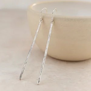 Sterling Silver Stick Earrings