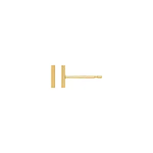 stud earrings / stick - 6mm