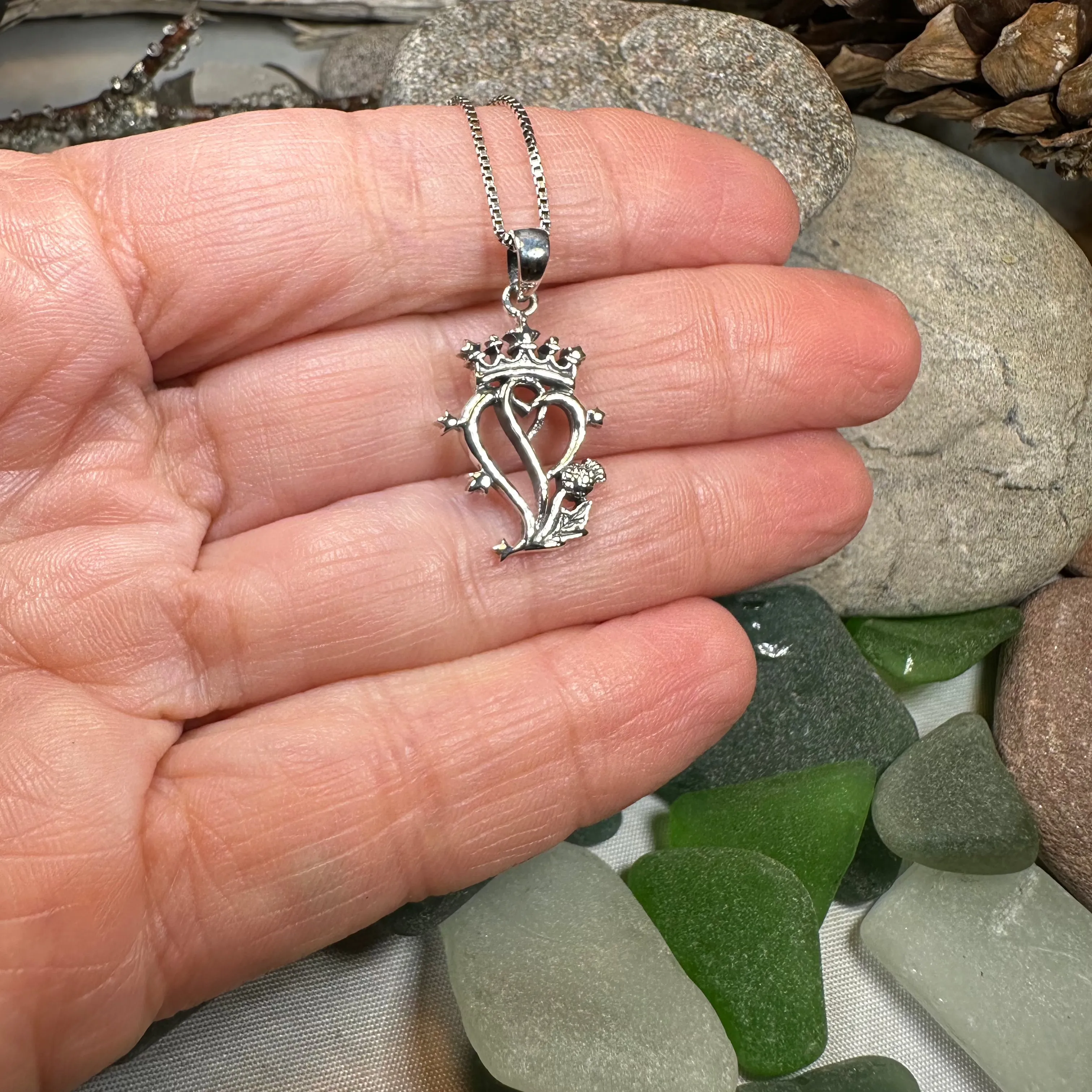 Sweetheart Luckenbooth Pendant