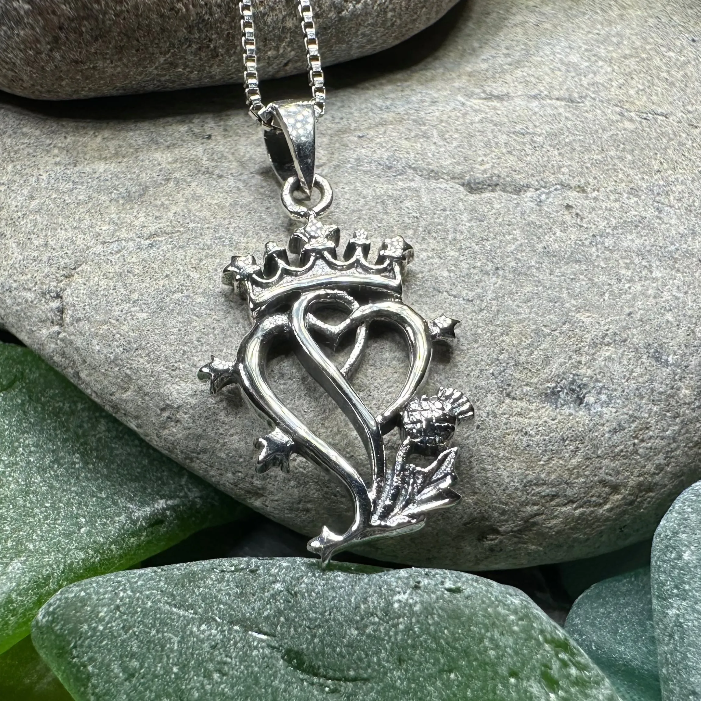 Sweetheart Luckenbooth Pendant