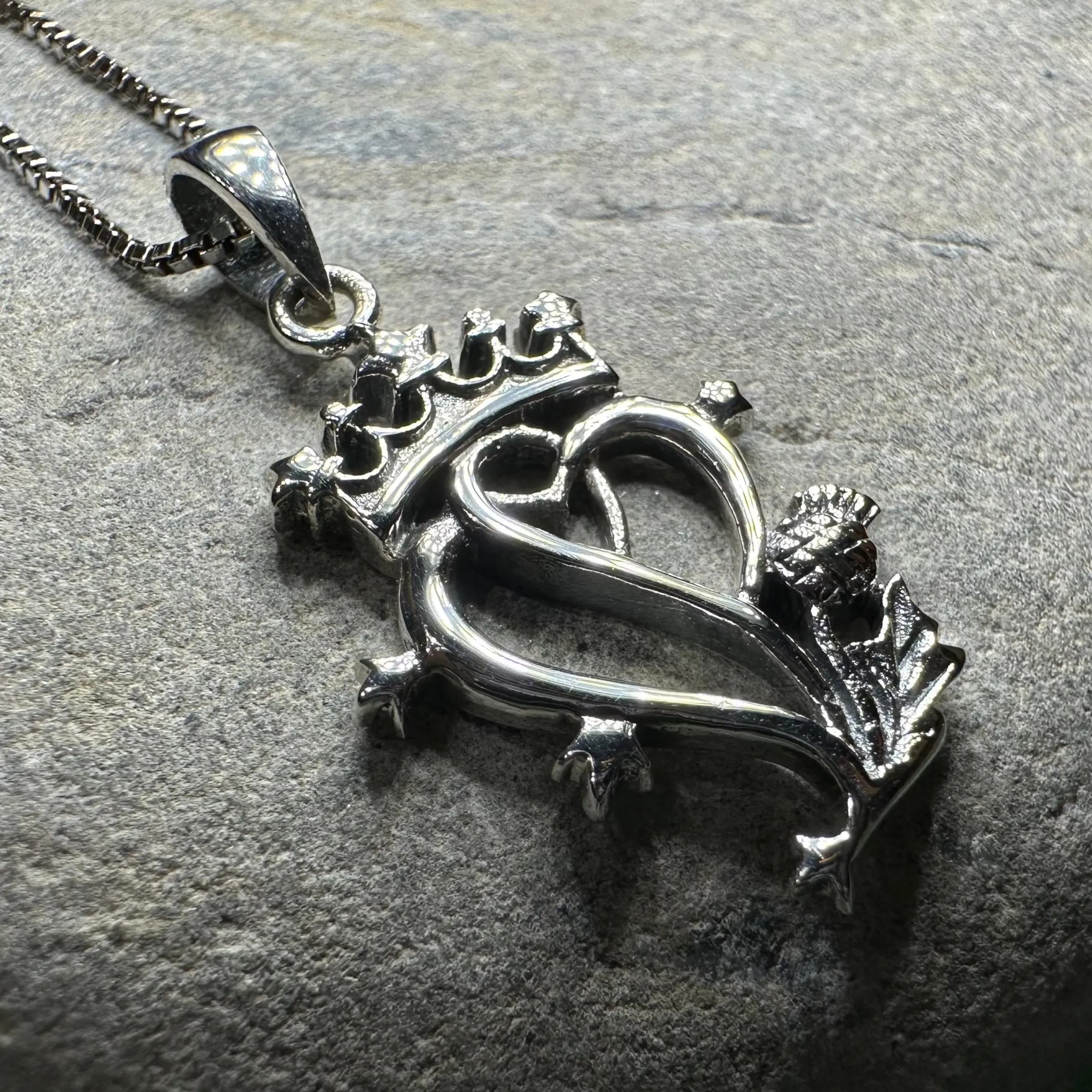 Sweetheart Luckenbooth Pendant