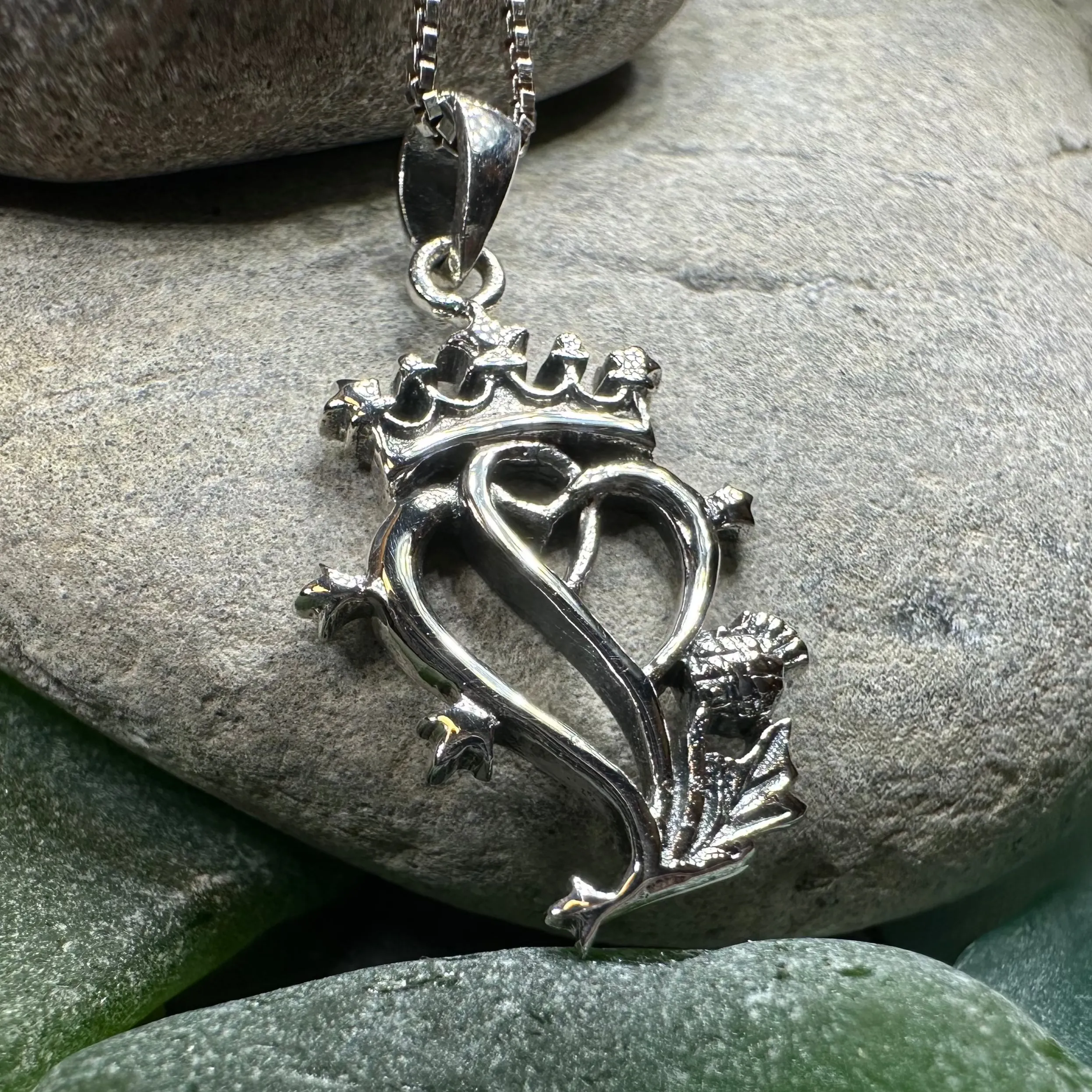 Sweetheart Luckenbooth Pendant