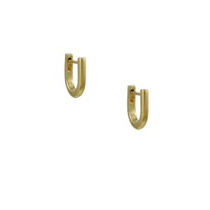 Tashi - "U" Huggies in Vermeil