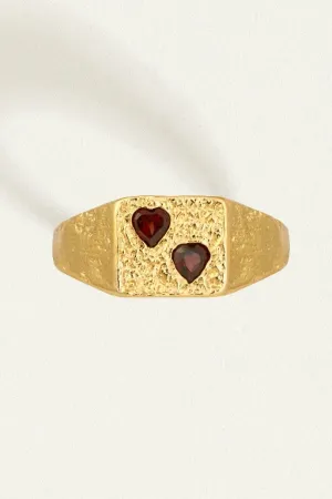 TEMPLE OF THE SUN - VENUS SIGNET RING