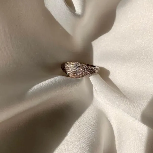 The Glam Signet Ring
