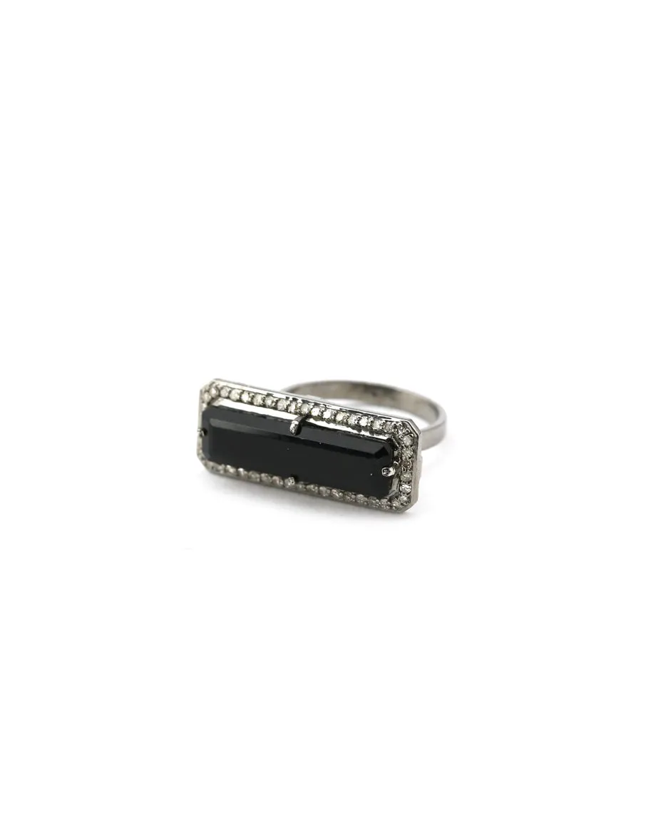 The Large Landa Stack Ring
