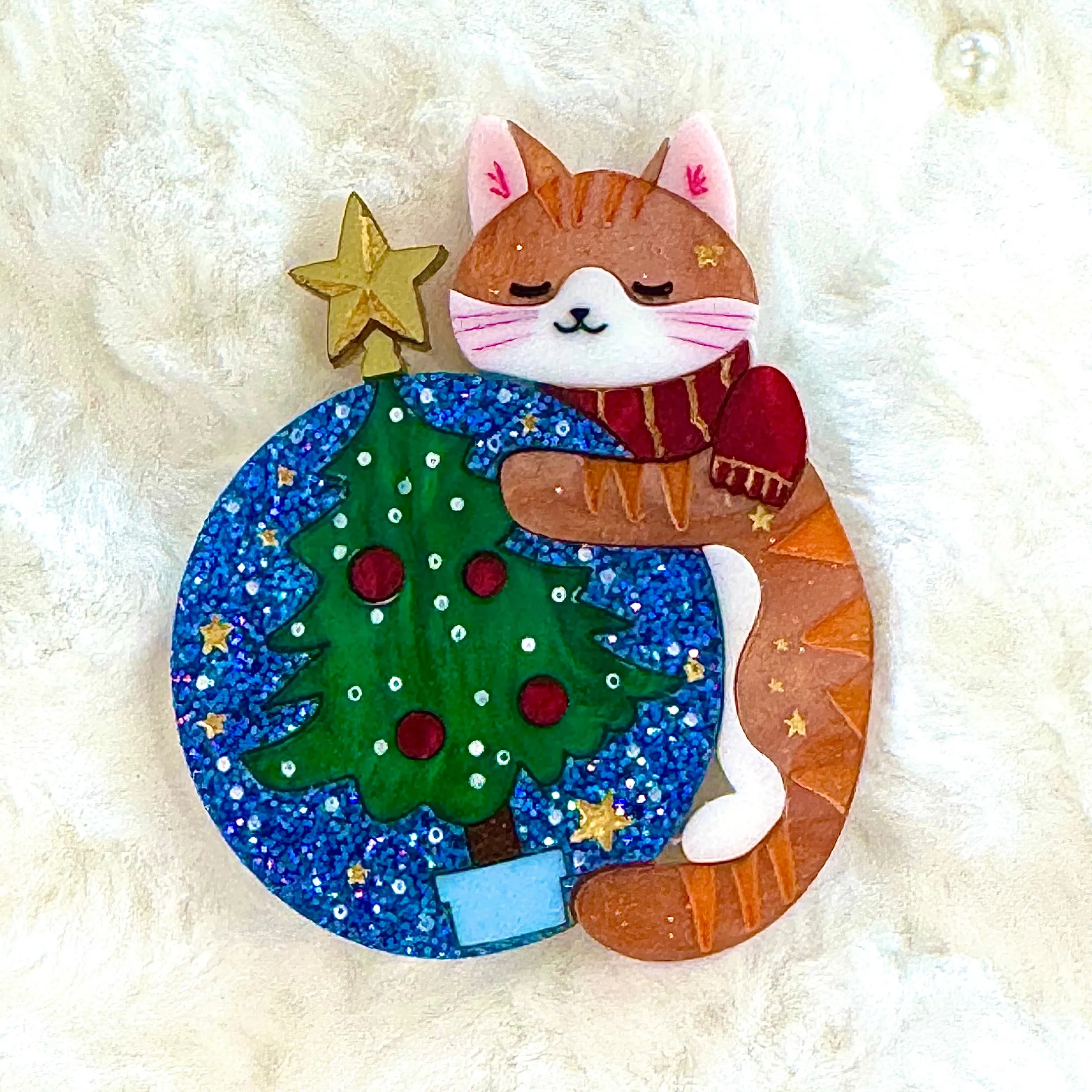 The Merry Ginger  - Brooch