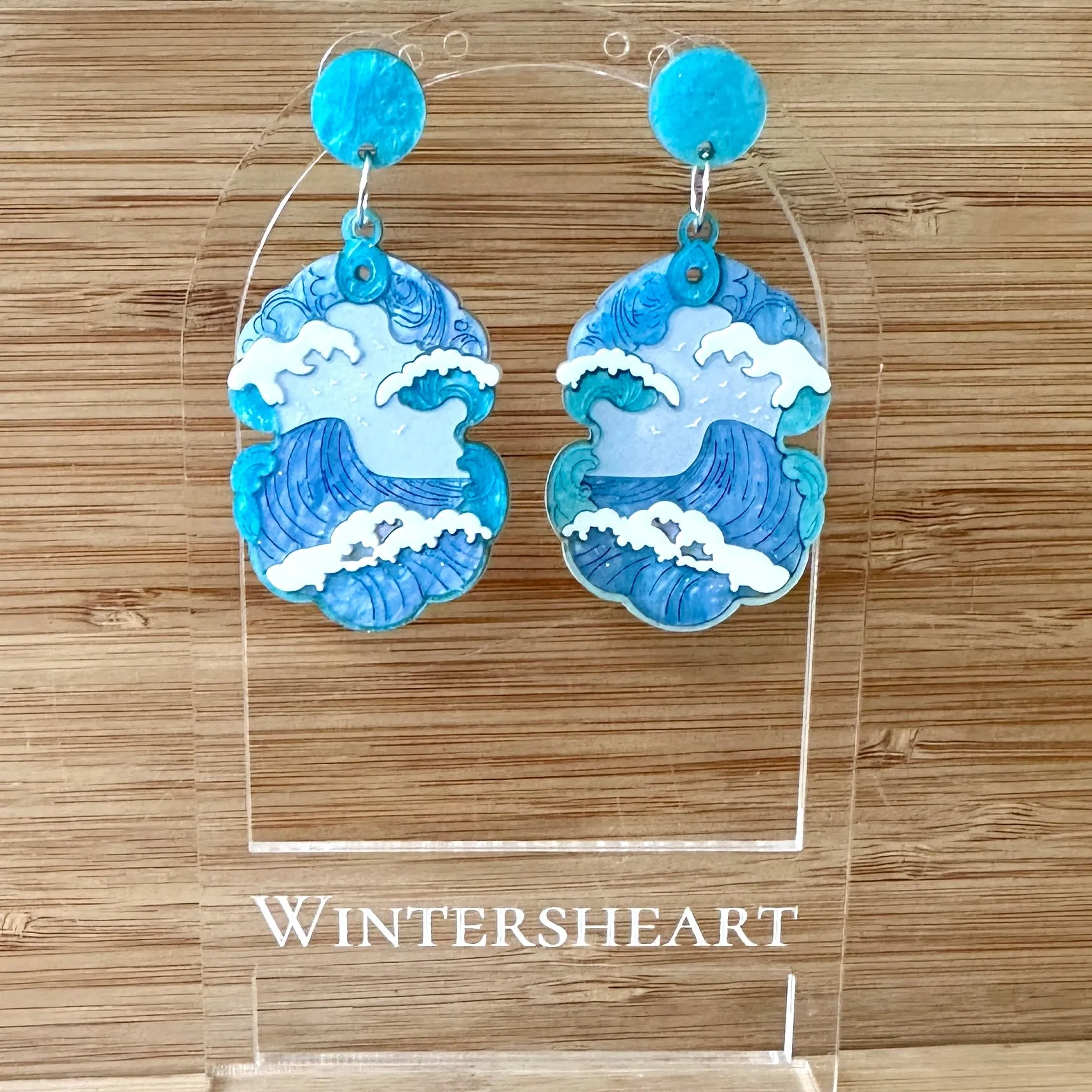 The sea 🌊 - earrings - Set of 2