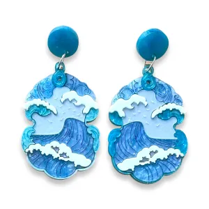 The sea 🌊 - earrings - Set of 2