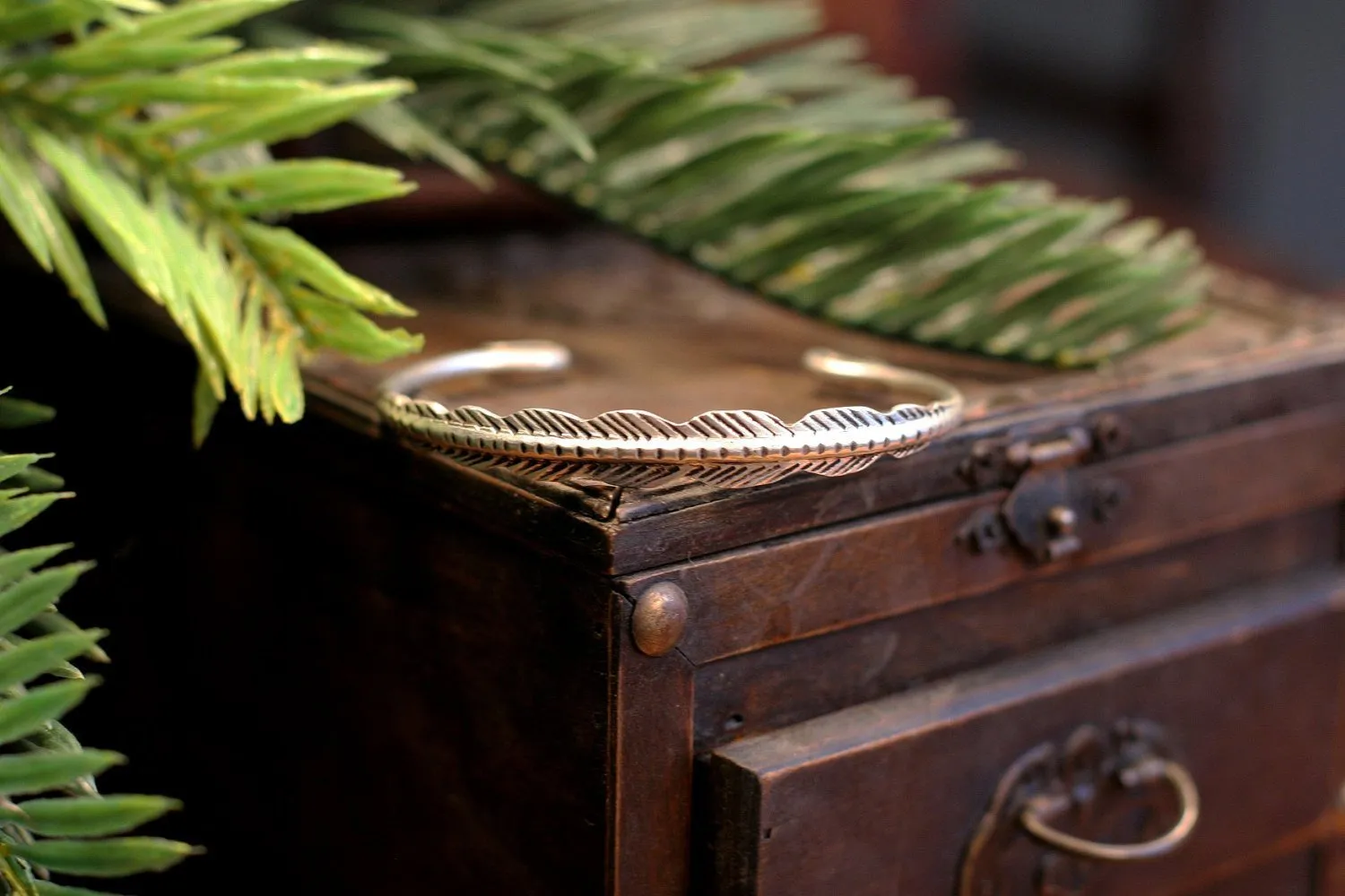 Thin Hmong Miao Feather Bracelet