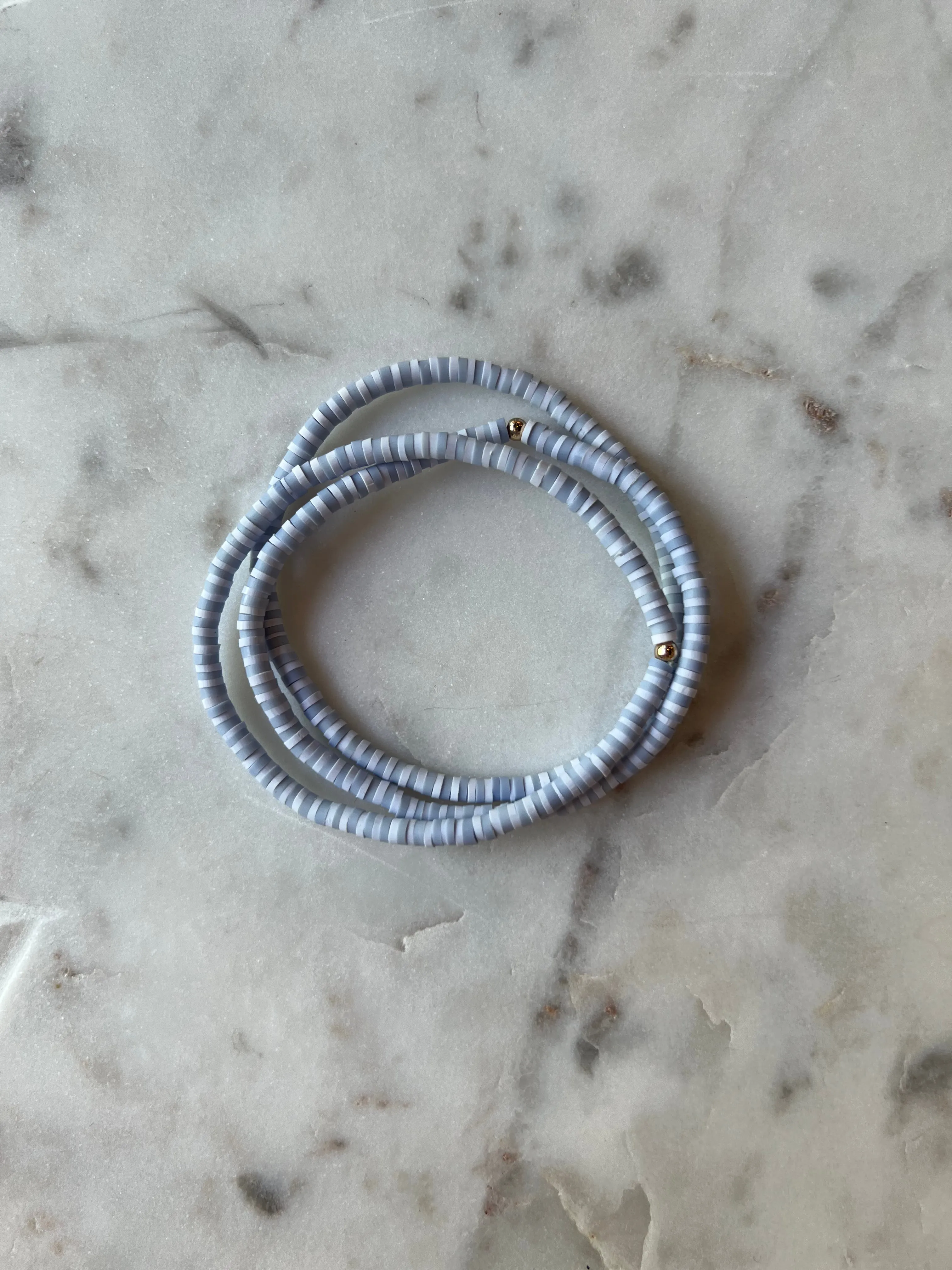 Thin Rubber Disk Bracelets