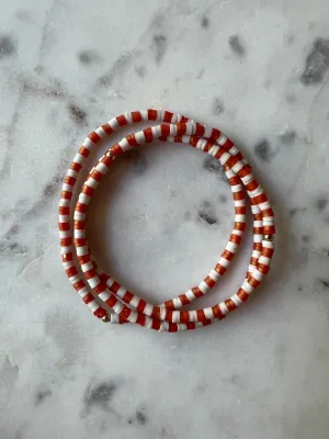 Thin Rubber Disk Bracelets