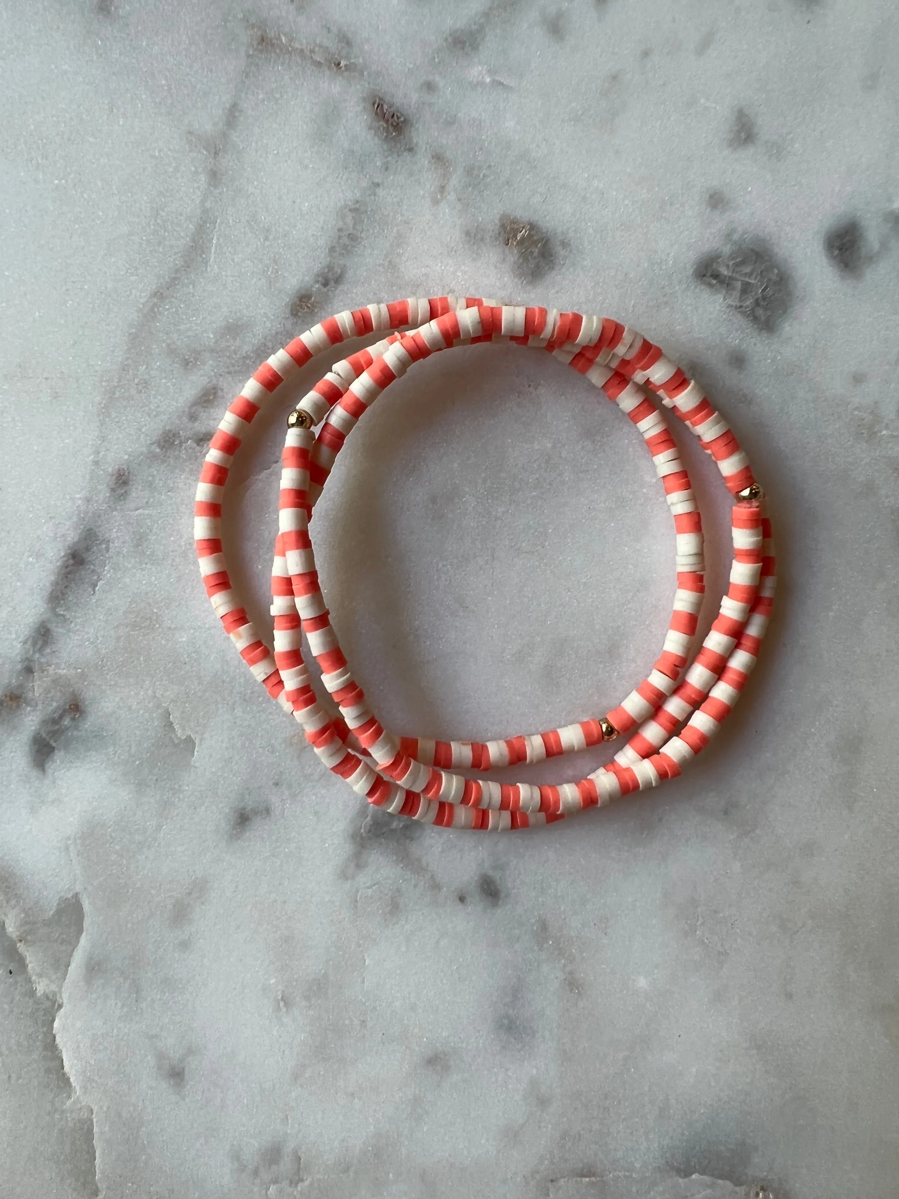 Thin Rubber Disk Bracelets