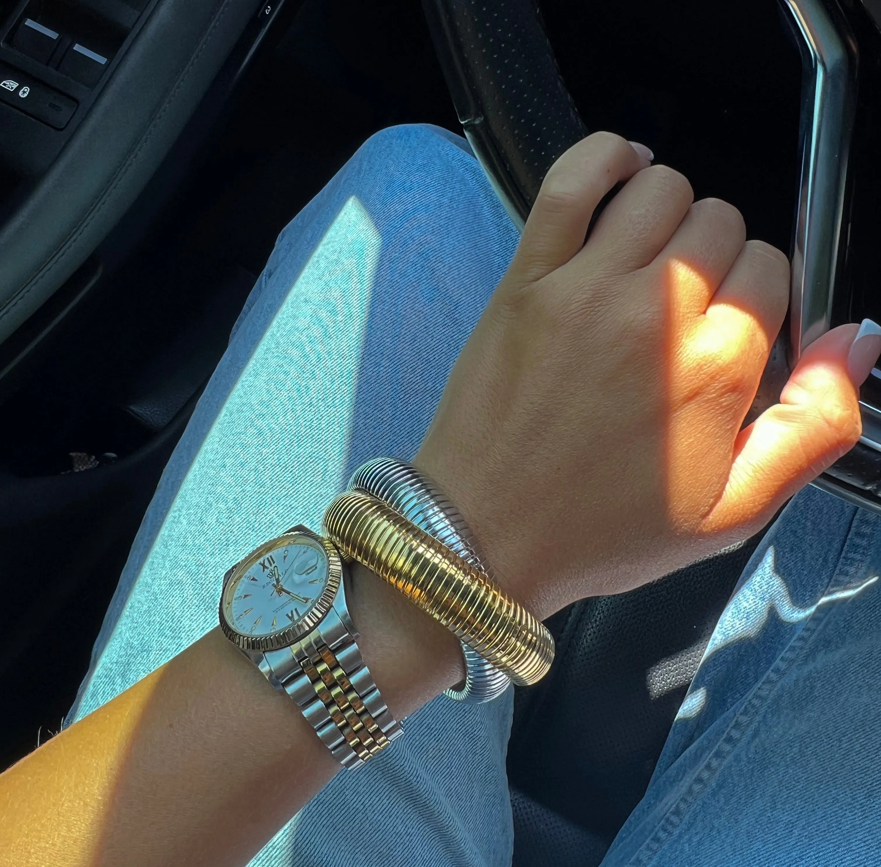 THIN TWIST EMMA BRACELET by ChanSuttPearls
