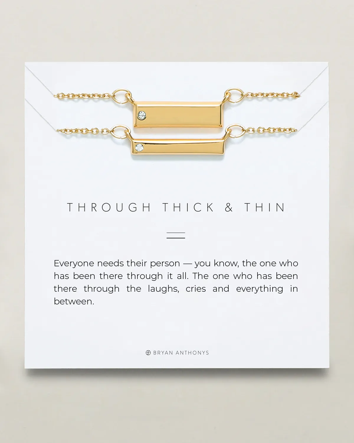 Through Thick & Thin Bracelet Set