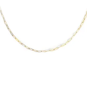 Tiffani Paperclip Link Necklace