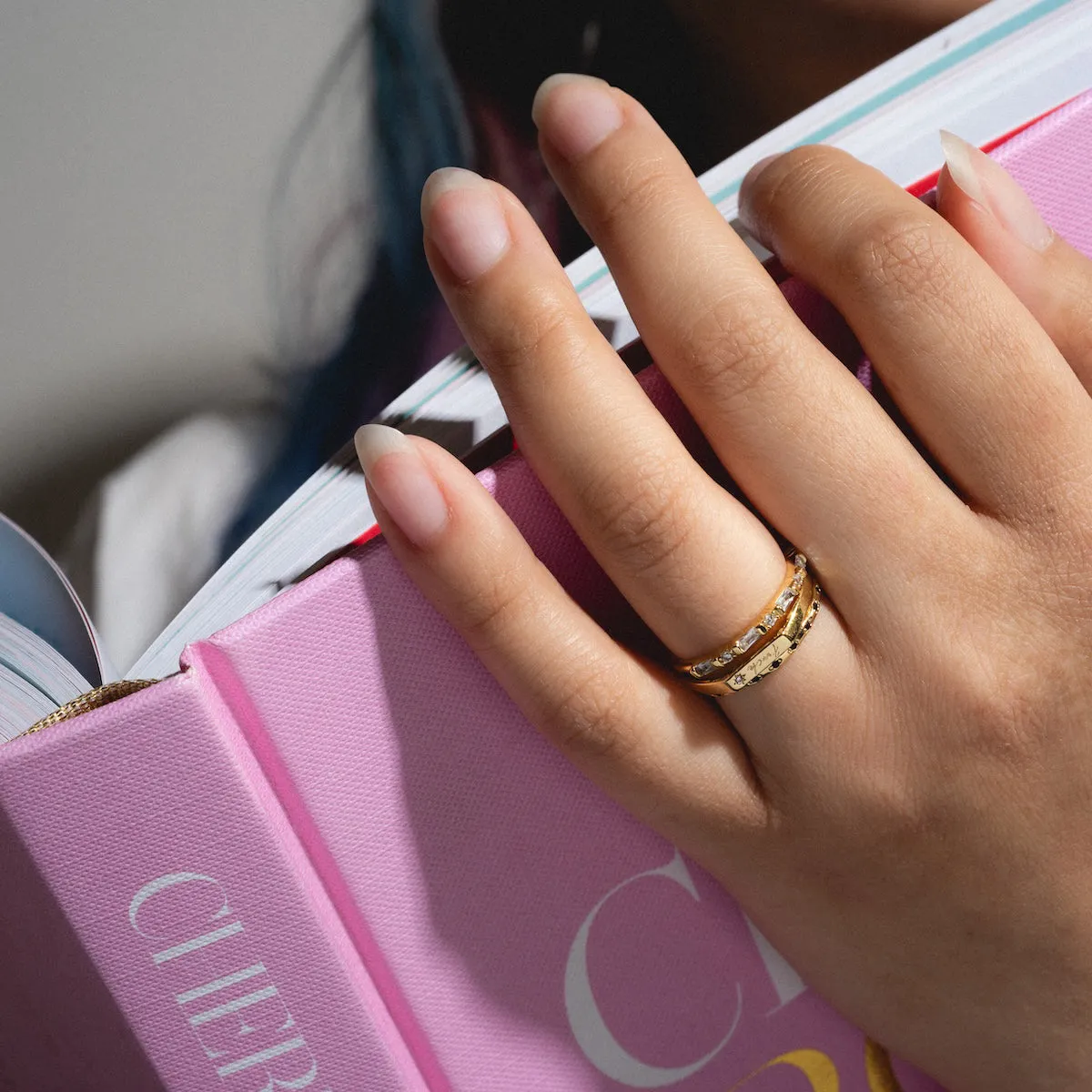 Tiny Fuck Stacking Ring Set