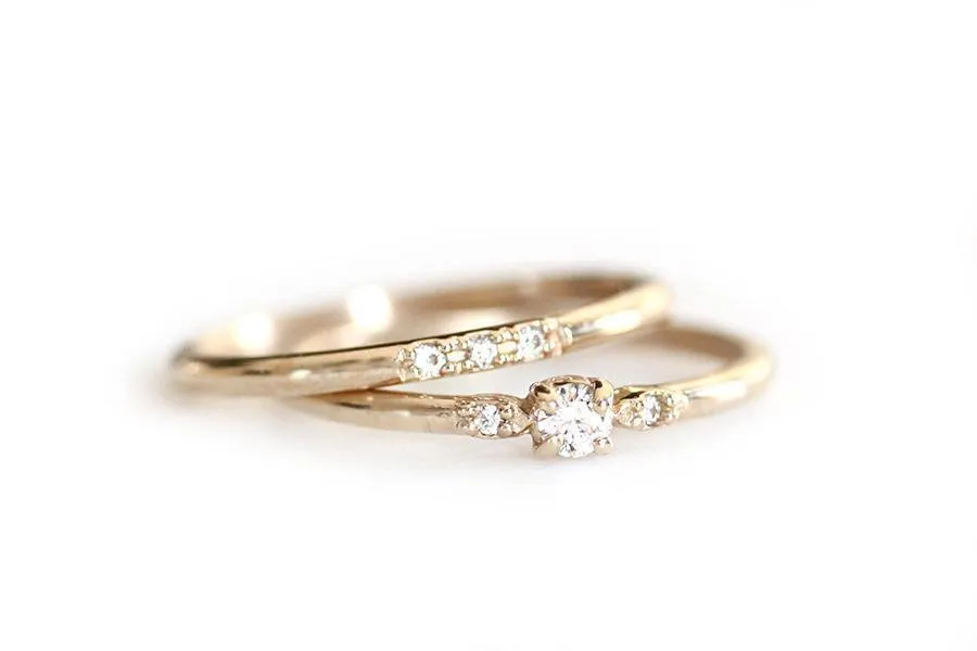 Tove Moissanite Ring