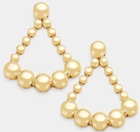 Triangle Hoop Earrings