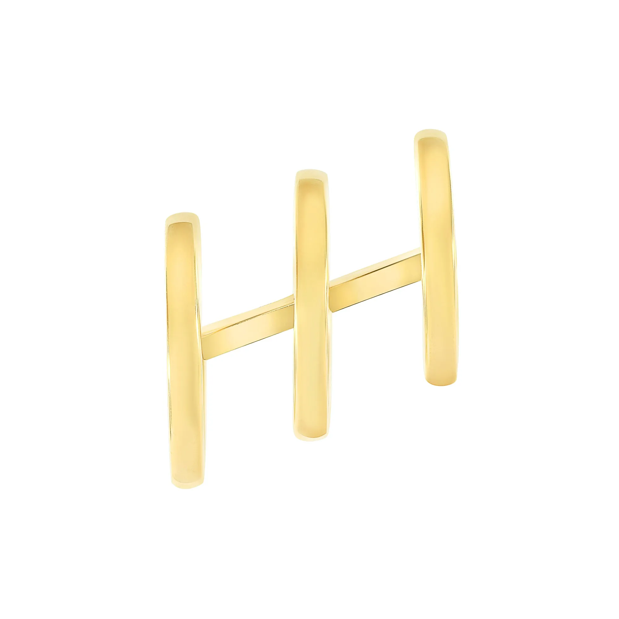 Triple Hoop Cuff Earring