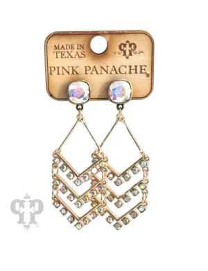 Triple Layer Elegance Earring