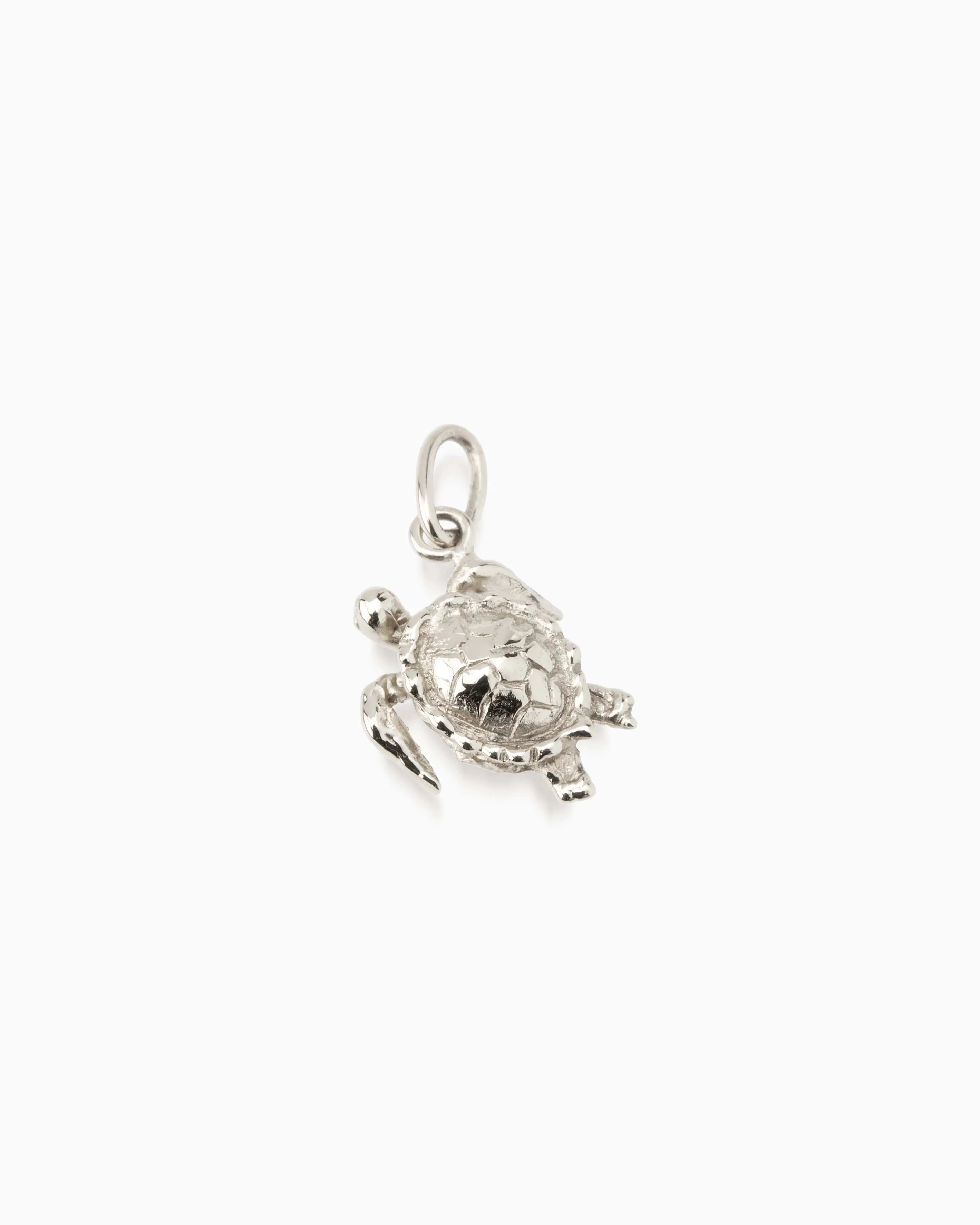 Turtle Pendant | Silver