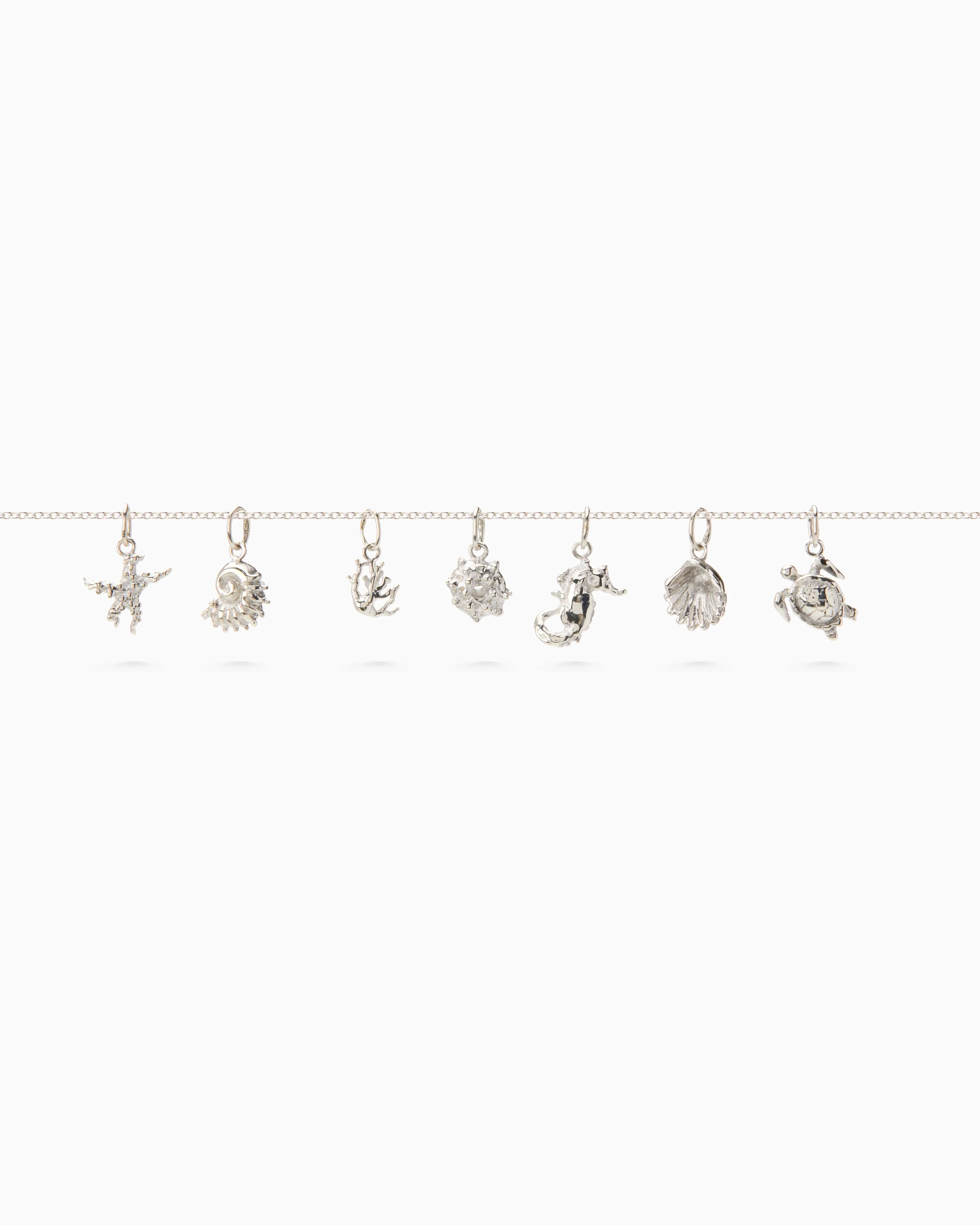 Turtle Pendant | Silver
