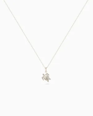 Turtle Pendant | Silver