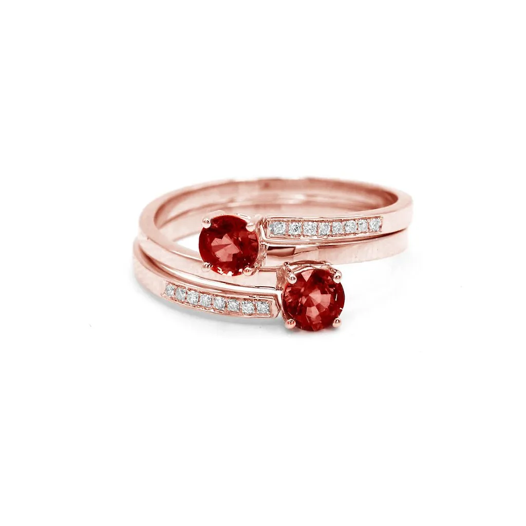 UAE National Day Duo Rings - WHITE