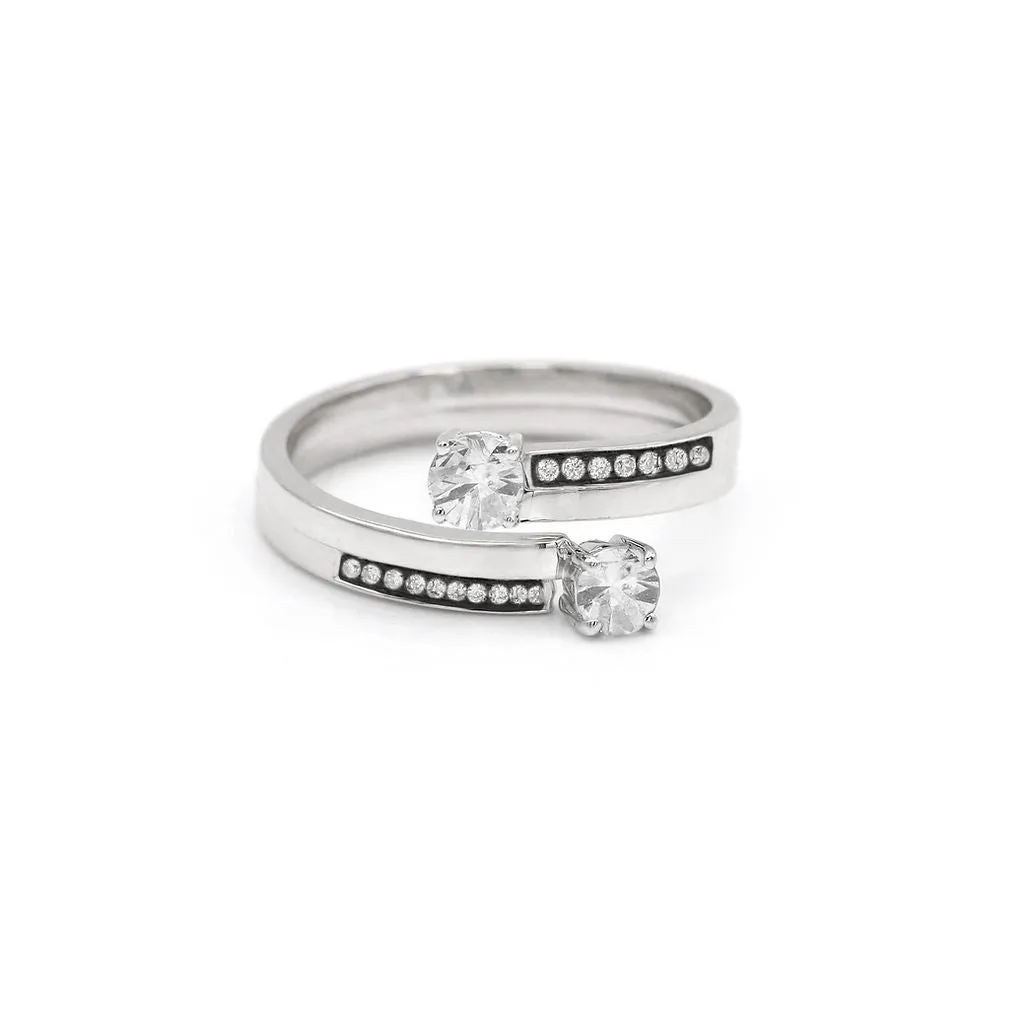 UAE National Day Duo Rings - WHITE
