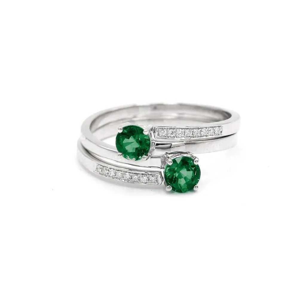 UAE National Day Duo Rings - WHITE