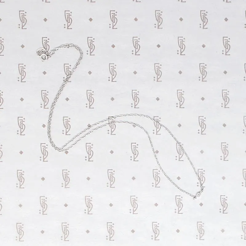 Ultra Dainty Marquis Diamond Link Necklace