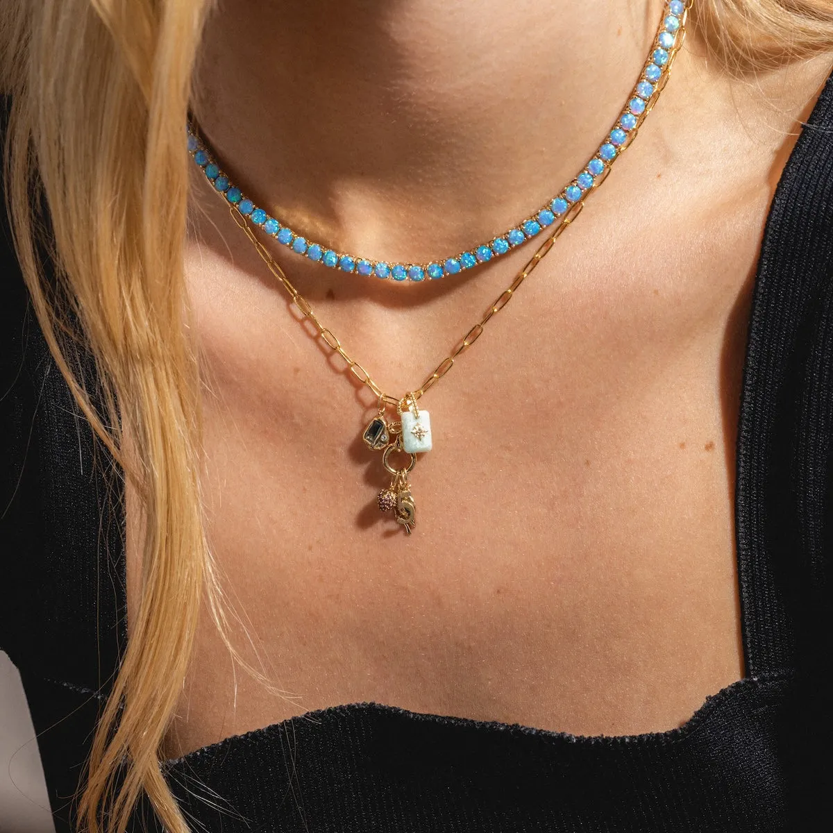 Vermeil Paperclip Necklace