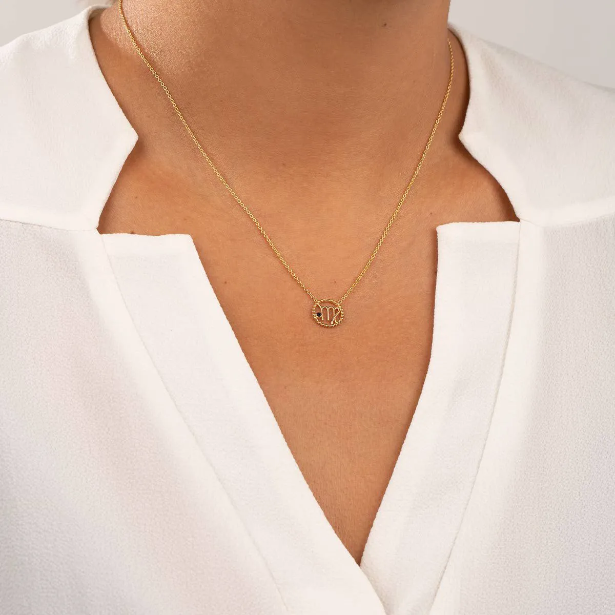 Virgo Gem Necklace