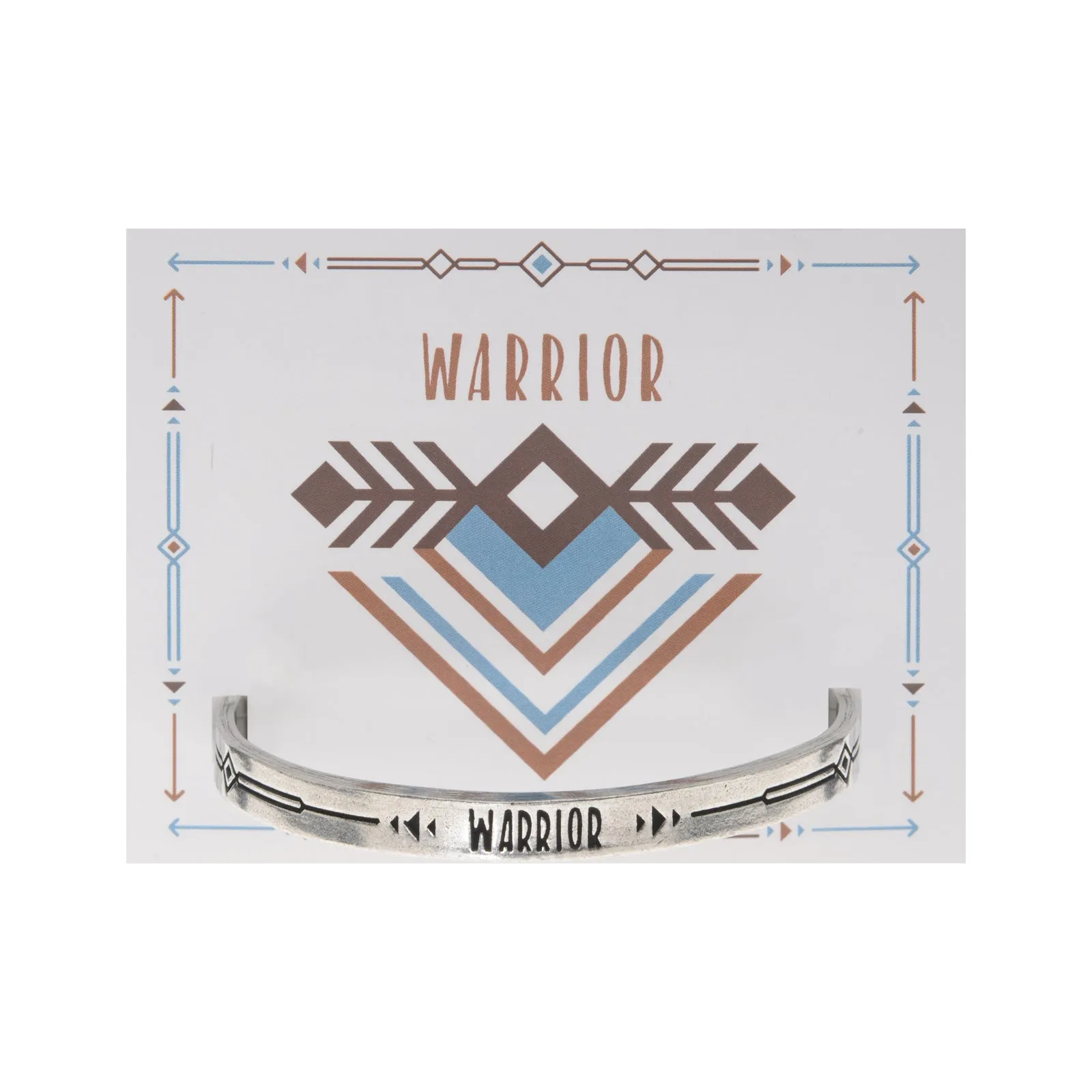 Warrior Quotable Cuff Bracelet
