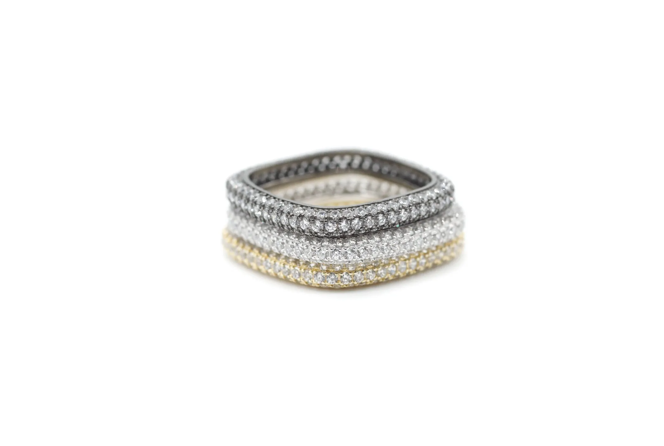 Whitney Stacker Rings (Rose Gold)