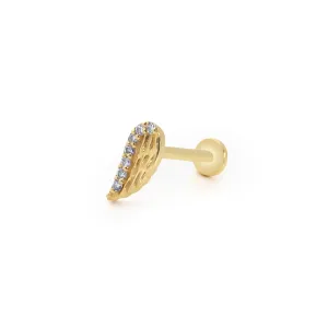 WING WITH STONES PIERCING