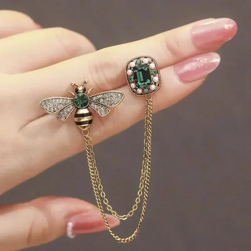 Women's Set Brooch Sweater Pins and Accessories Luxury and Elegant Brooches Brooches for Women Bee Brooches