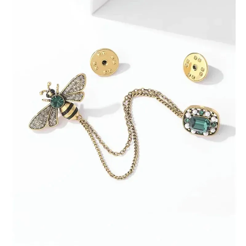 Women's Set Brooch Sweater Pins and Accessories Luxury and Elegant Brooches Brooches for Women Bee Brooches