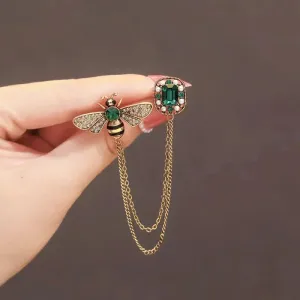 Women's Set Brooch Sweater Pins and Accessories Luxury and Elegant Brooches Brooches for Women Bee Brooches