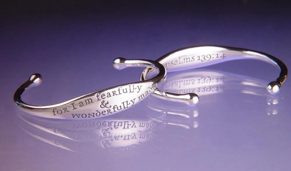Wonderfully Made - Psalm 139: 14 Child's Bracelet