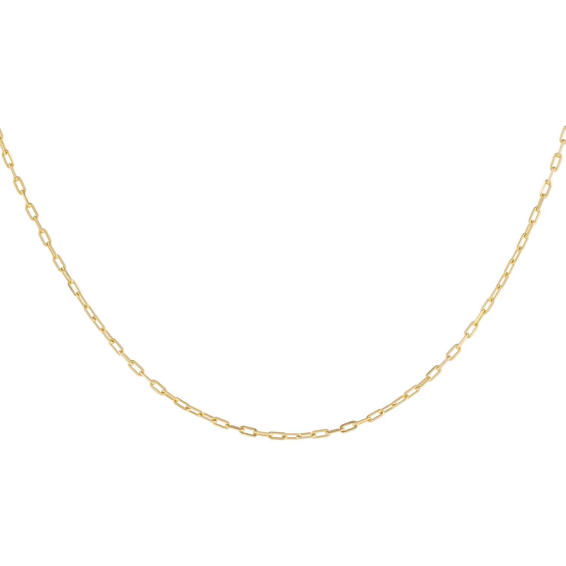 XS Link Chain Necklace 14K