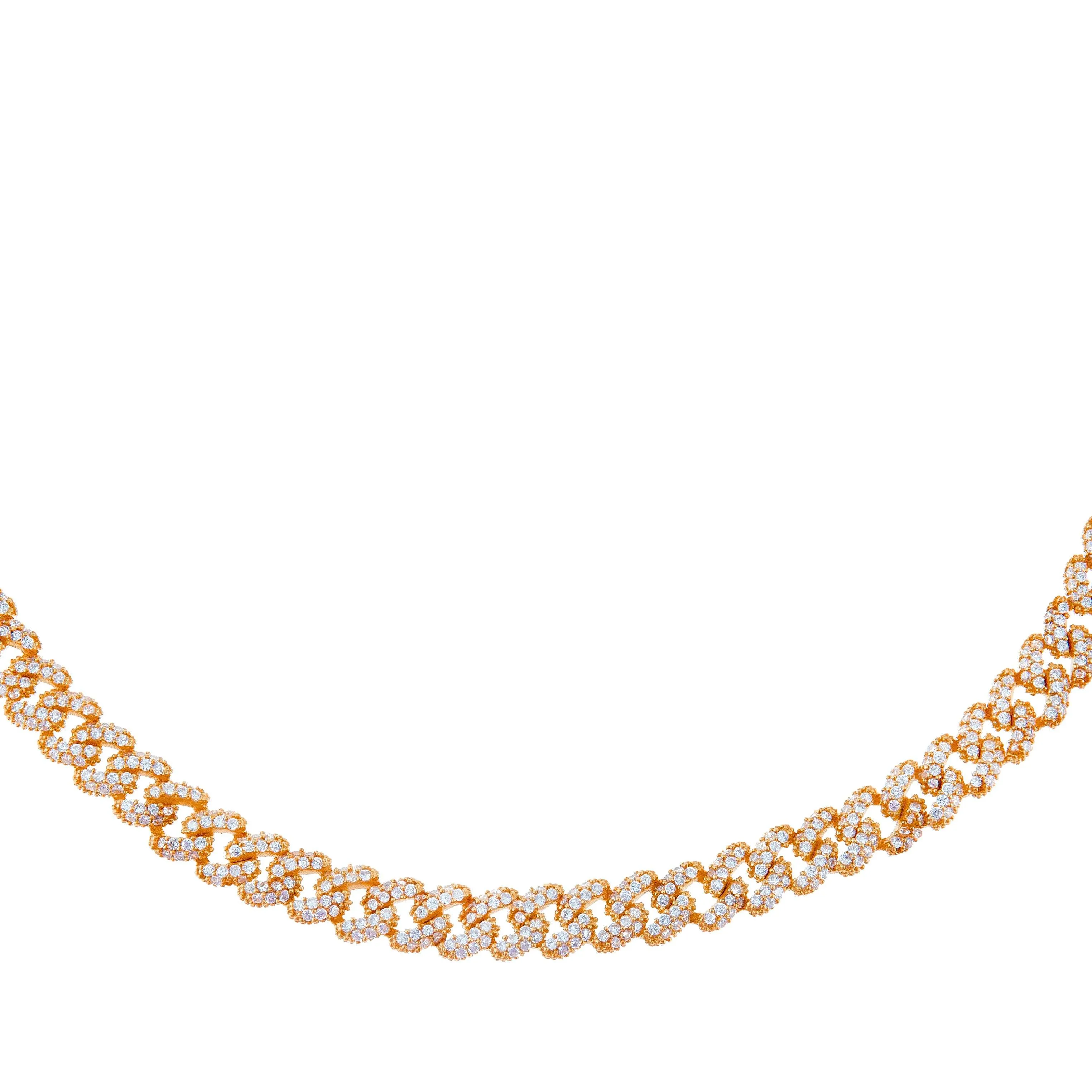 XS Pavé Chain Link Choker