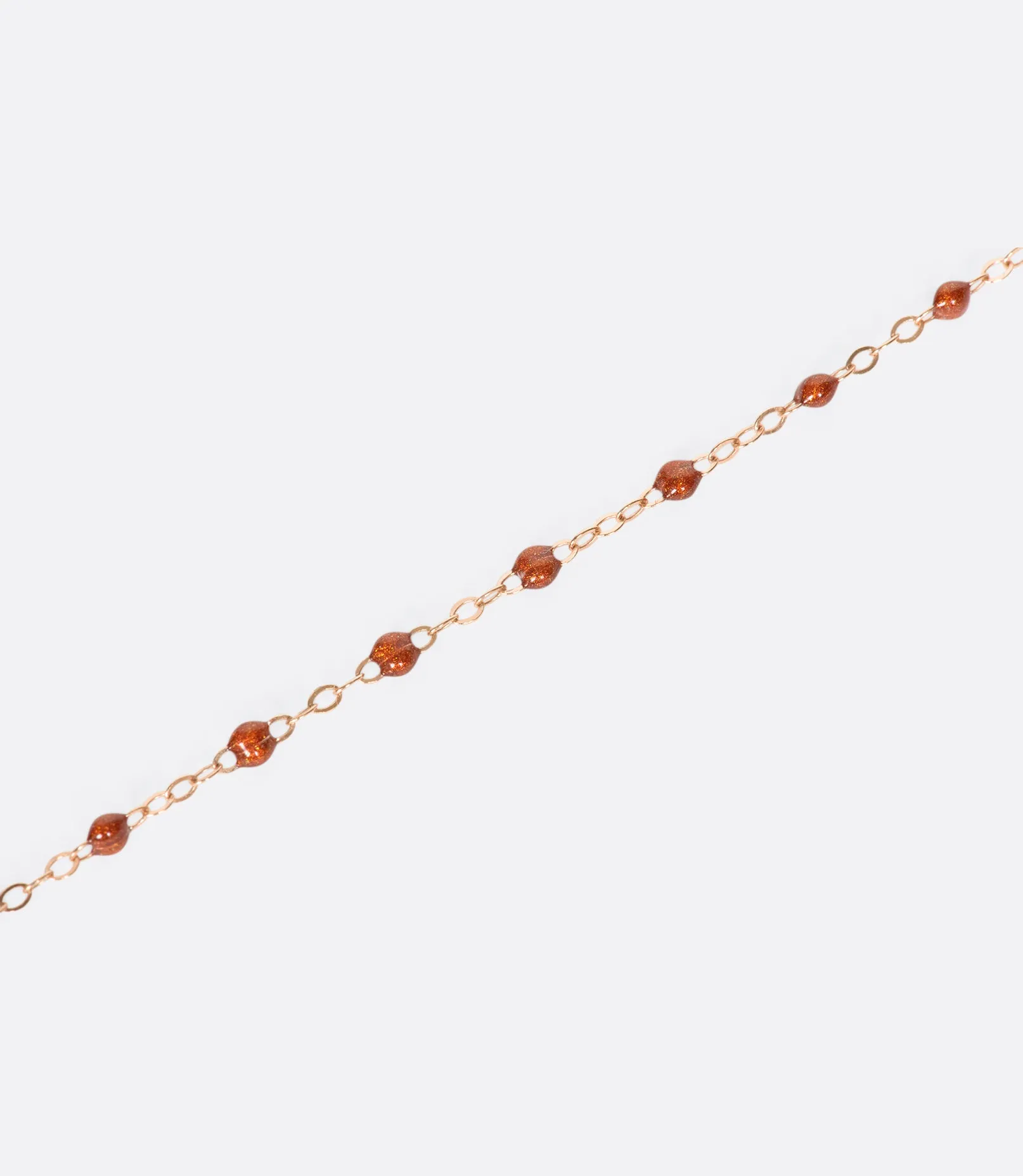 Yellow Gold Resin Beaded Bracelet